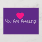 Carte Postale Vous êtes incroyable ! (Devant)