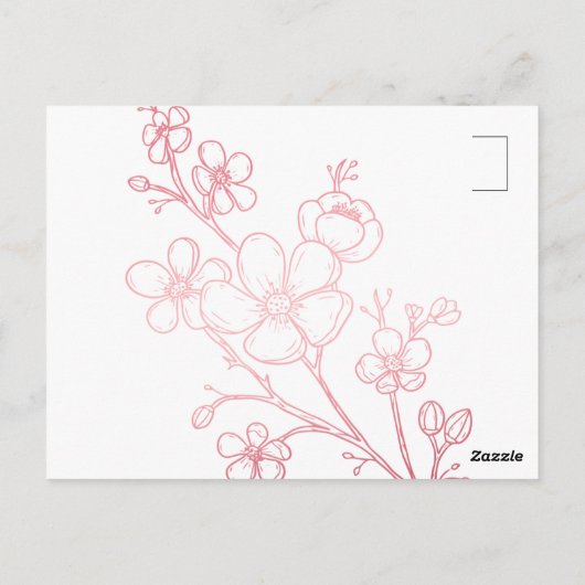 Carte Postale Vous êtes invité à cette journée spéciale (Dos)