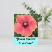 Carte Postale Vous êtes invité à Luau ! Invitation (Debout devant)