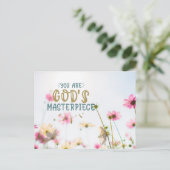 Carte Postale Vous êtes le chef-d'oeuvre de Dieu (Debout devant)