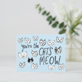 Carte Postale VOUS ÊTES LE CRÈME DE LA CREAM Mignons Chatons (Debout devant)