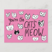 Carte Postale VOUS ÊTES LE CRÈME DE LA CRÈME Mignons Chatons Ca (Devant)