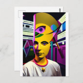 Carte Postale Vous êtes le Weirdo (Devant / Derrière)