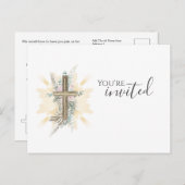 Carte Postale Vous êtes l'Église invitée (Devant / Derrière)