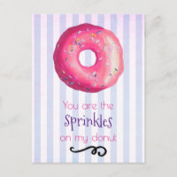 Vous Êtes Les Saupoudrées Sur Ma Donut Rose