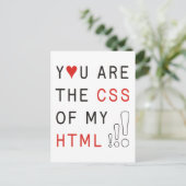 Carte Postale Vous êtes mon CSS (Debout devant)