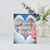 Carte Postale Vous êtes mon oiseau dans l'arbre : Le design de c (Debout devant)