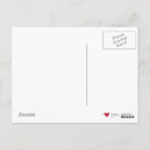 Carte Postale Vous êtes mon premier humain préféré je t'aime, (Dos)