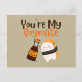 Carte Postale Vous êtes Mon Soymate, Soy (Devant)