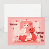 Carte Postale Vous êtes Parfait pour Moi  (Devant / Derrière)