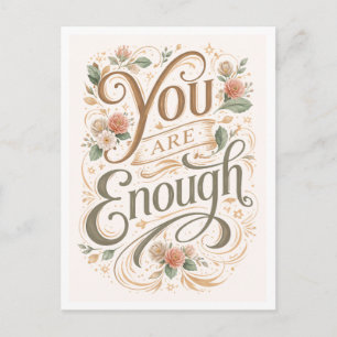 Carte Postale "Vous êtes suffisant"