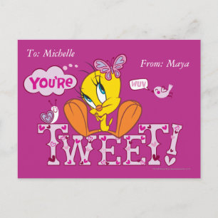 Carte Postale Vous êtes Tweet
