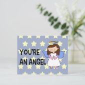 Carte Postale Vous êtes un ange (Debout devant)