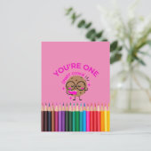 Carte Postale Vous êtes un témoin intelligent (Debout devant)