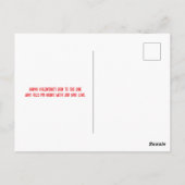 Carte Postale Vous Guac Mon Monde Drôle Avocado Saint Valentin (Dos)