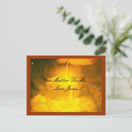 Carte Postale Vous importez à moi (Debout devant)