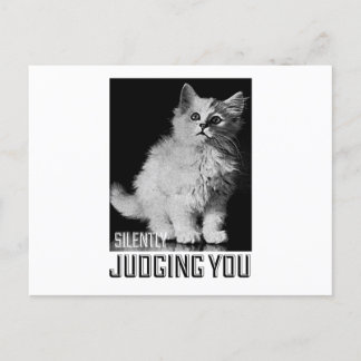 Carte Postale Vous Jugez Silencieusement