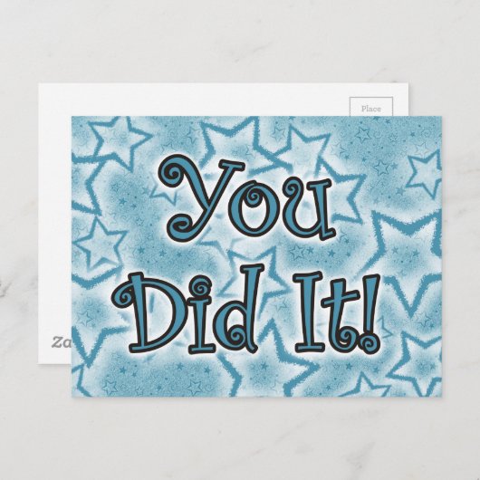 Carte Postale Vous L'Avez Fait ! (Devant / Derrière)