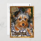 Carte Postale VOUS manquant (Devant / Derrière)