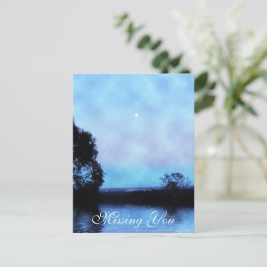 Carte postale Vous Manquant (Debout devant)