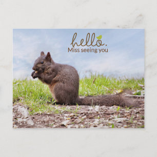 Carte postale Vous Manquant