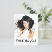 Carte Postale Vous Manquez ! (Debout devant)