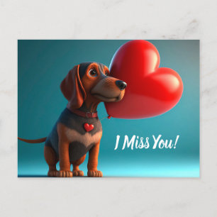 Carte Postale Vous Manquez !
