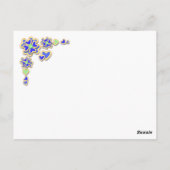 CARTE POSTALE VOUS MANQUEZ ! (Dos)