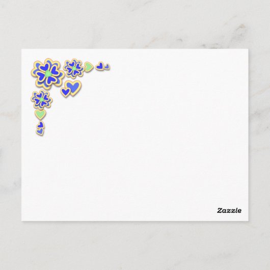 CARTE POSTALE VOUS MANQUEZ ! (Dos)