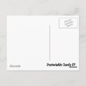 Carte Postale Vous Manquez ! Canard blanc mou (Dos)