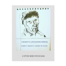 Vous manquez, humour de verrouillage, Van Gogh, cl