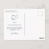 Carte Postale Vous Manquez Plus Que Du Papier Toilette (Dos)