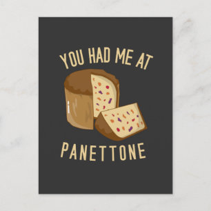 Carte Postale Vous M'Avez Eu À Panettone