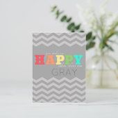 carte postale "vous me faites plaisir" (chevron) (Debout devant)