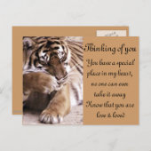 Carte Postale Vous me manquez_ (Devant / Derrière)