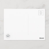 Carte Postale Vous me terminez (Dos)