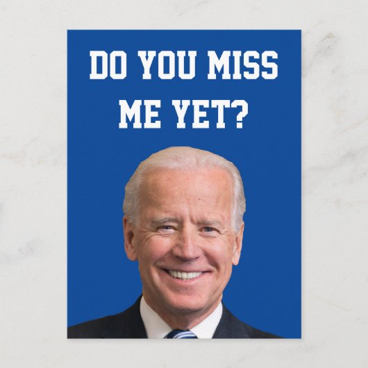 Carte Postale Vous Mlle Joe Biden ? (Devant)