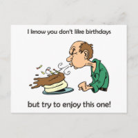 Vous n'aimez pas / détestez les anniversaires ? An