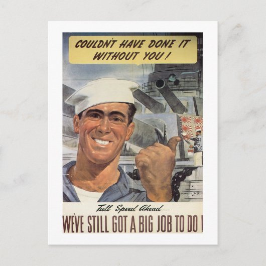 Carte Postale Vous n'auriez pas pu le faire sans vous (Devant)