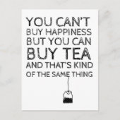 Carte Postale Vous ne pouvez pas acheter le bonheur... Vous Pouv (Devant)