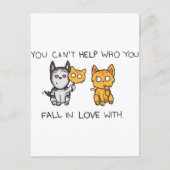 Carte Postale Vous ne pouvez pas aider ceux avec qui vous tombez (Devant)