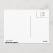 CARTE POSTALE VOUS N'ÊTES PAS LE BOSS DE MOI ! (Dos)