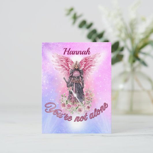 Carte Postale Vous n'êtes pas seul (Debout devant)