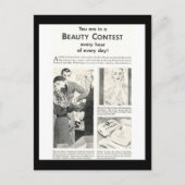 Carte Postale Vous participez à un concours de beauté tous les j (Devant)