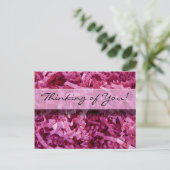 Carte Postale Vous pensez à une photo abstraite de débris de pap (Debout devant)