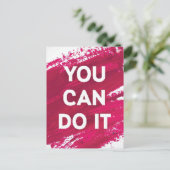 Carte Postale Vous Pouvez Le Faire 3 (Debout devant)