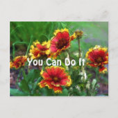 Carte Postale Vous Pouvez Le Faire Daisis Inspirationnel (Devant)