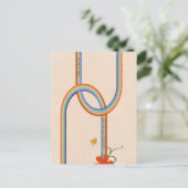 Carte Postale Vous pouvez passer par là (Debout devant)