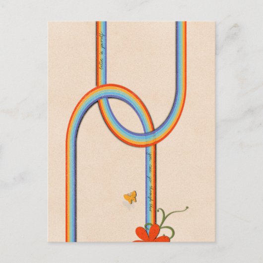 Carte Postale Vous pouvez passer par là (Devant)