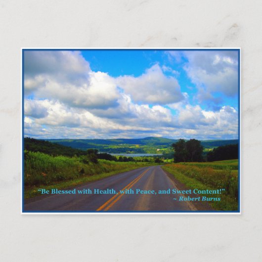 Carte Postale Vous prenez la High Road (Devant)